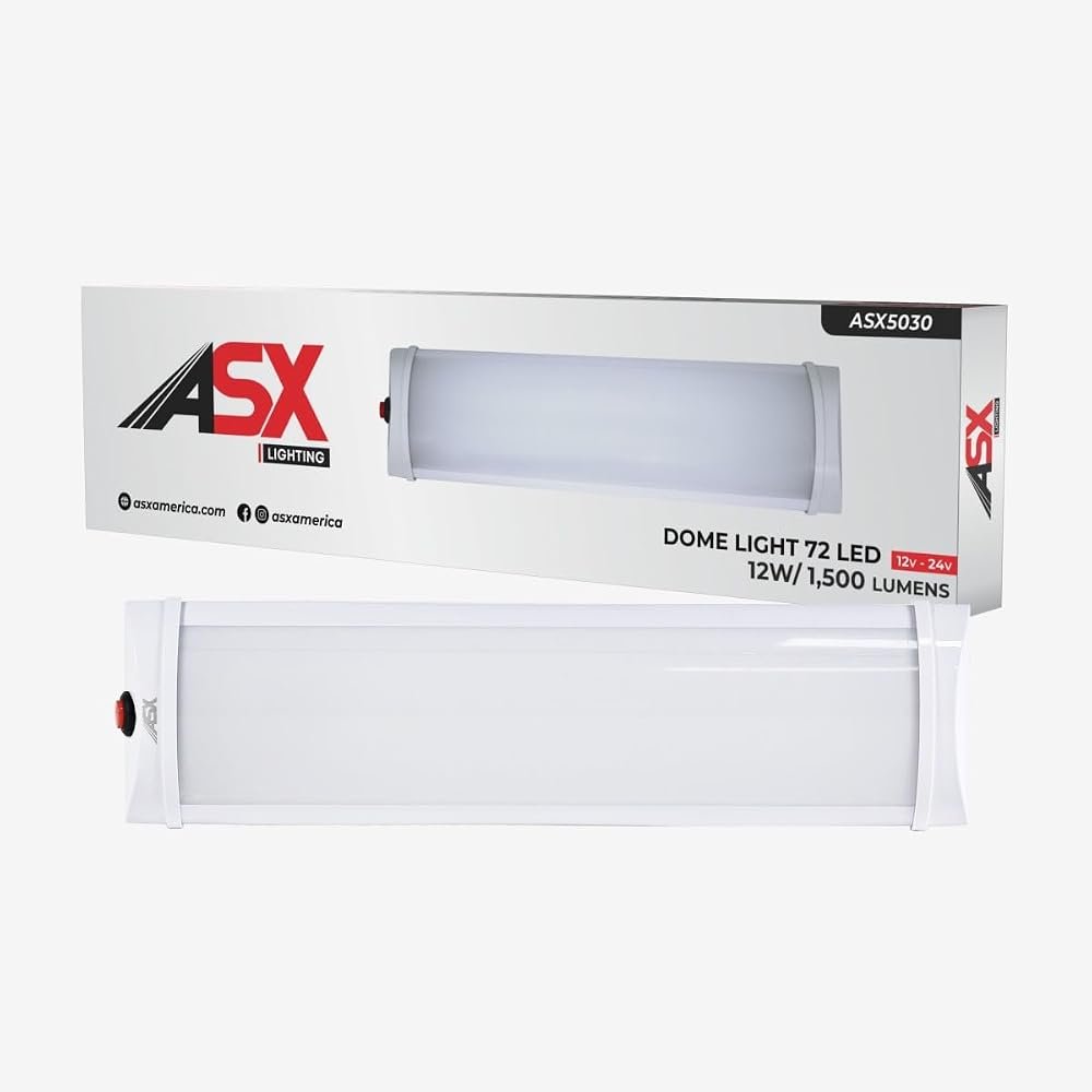 ASX Dome Light 72 LED package and bulbs