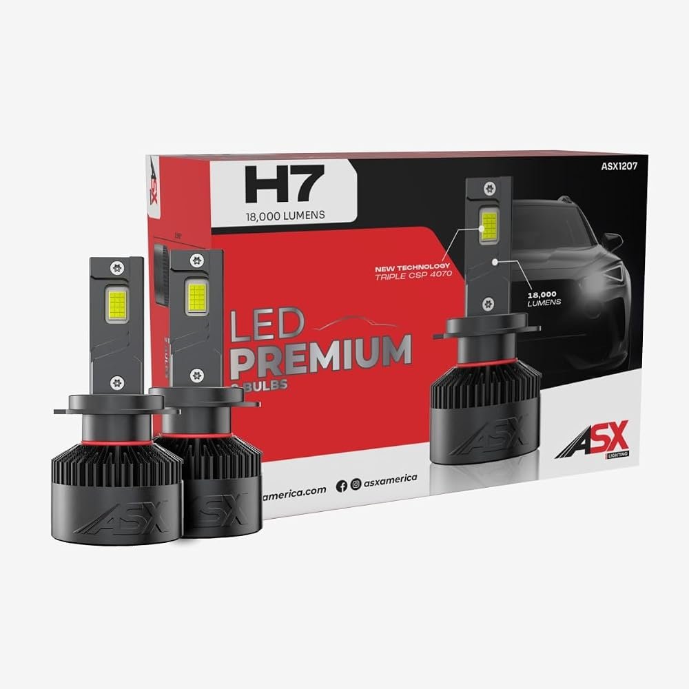 ASX LED Premium H7 package and bulbs